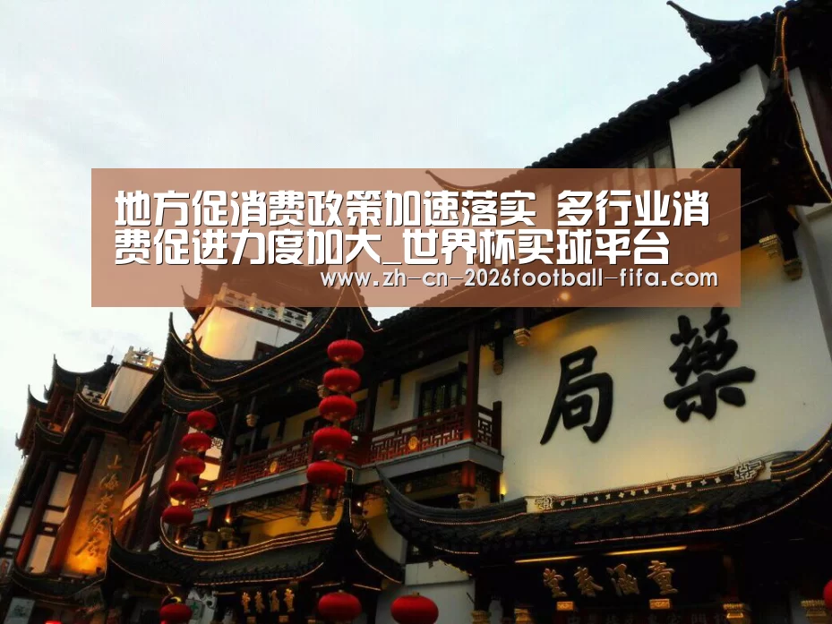 地方促消费政策加速落实 多行业消费促进力度加大_世界杯买球平台(图2) 世界杯买球